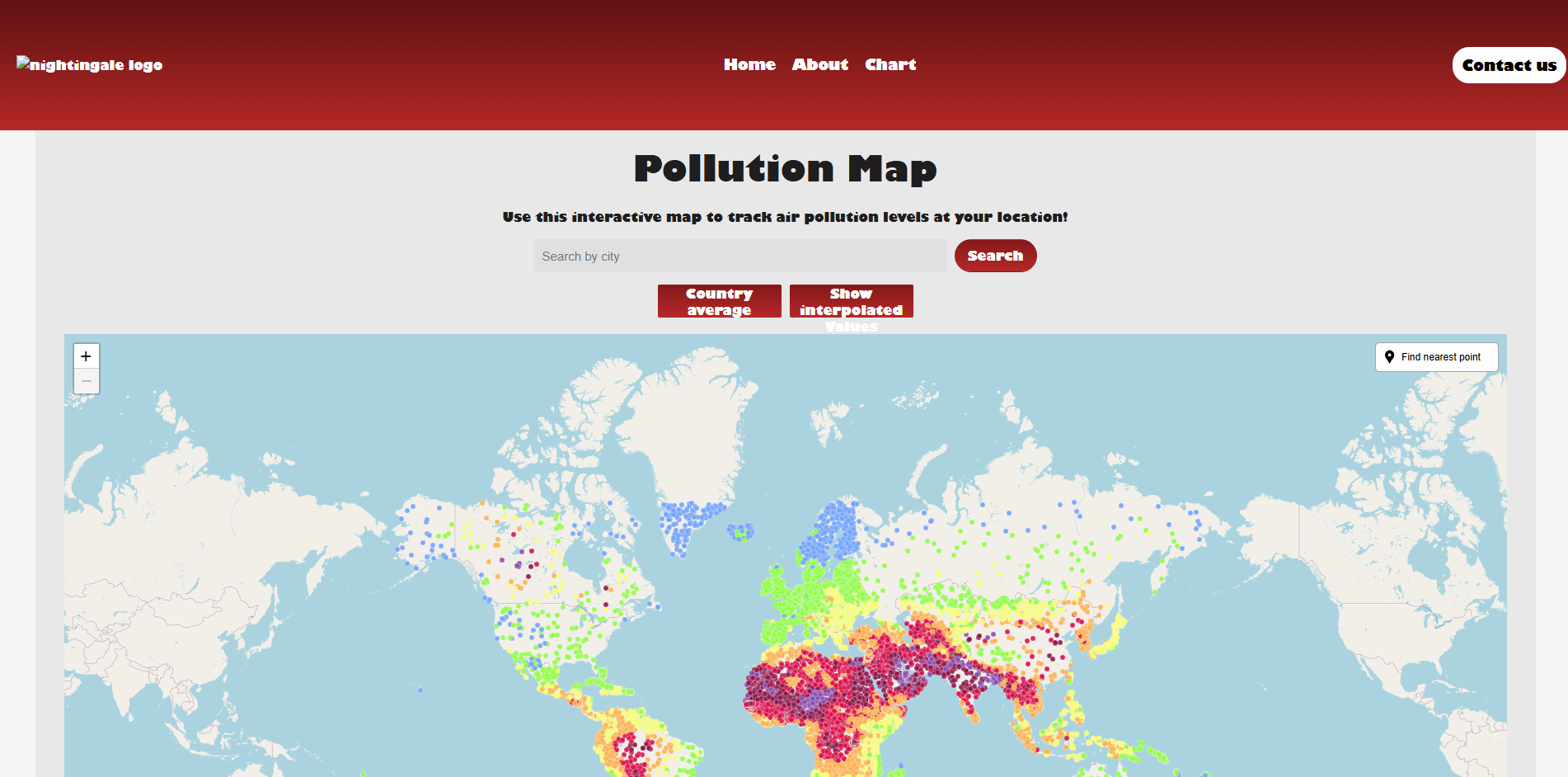 Pollution Map